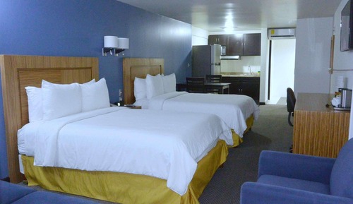 Room, 2 Double Beds, Non Smoking, Kitchenette (Extended Stay)