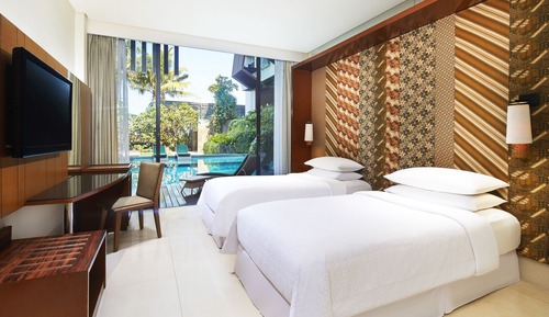 Deluxe Room, 2 Twin Beds, Non Smoking, Balcony (Balcony)