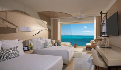Junior Suite, 2 Double Beds, Ocean View (Allure)