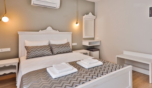 Basic Double Room, 1 King Bed, Mountain View