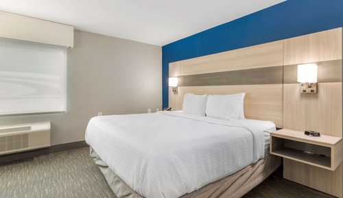 Standard Room, 1 King Bed, Accessible, Refrigerator & Microwave