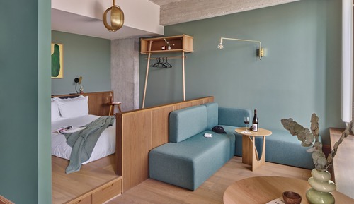 Rooftop Terrace Studio Panoramic View