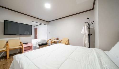 Room (VIP family room (1 queen bed 3 single)