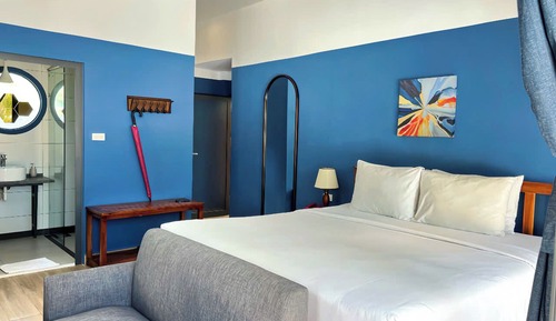 Luxury Double Room, Beach View