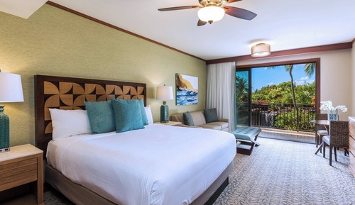 Studio, 1 King Bed with Sofa bed, Kitchenette (Island View, lanai)