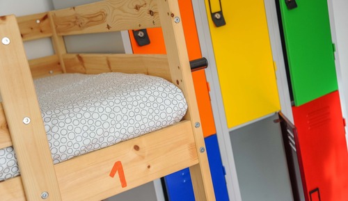 Shared Dormitory, Mixed Dorm, Shared Bathroom ((1) 1 bed in a 6-Bed Dormitory Room)