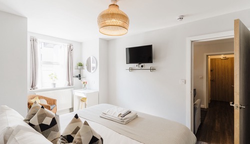Premier Apartment, 1 King Bed with Sofa bed, Kitchenette, Ground Floor