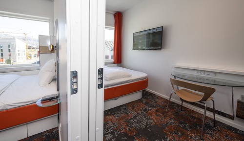 Family Quadruple Room, 2 Double Beds, Connecting Rooms, City View (Express)