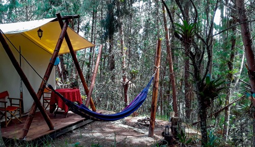 Standard Tent, 1 Double Bed, Private Bathroom