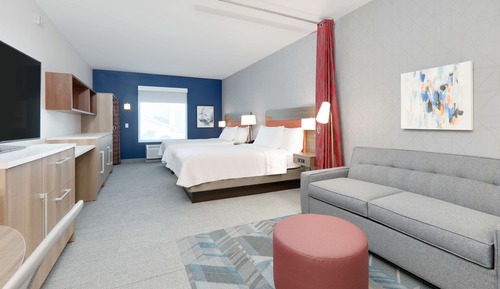 Studio, 2 Queen Beds, Accessible (Hearing)