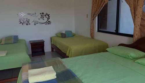 Quadruple Room, Private Bathroom, Sea View