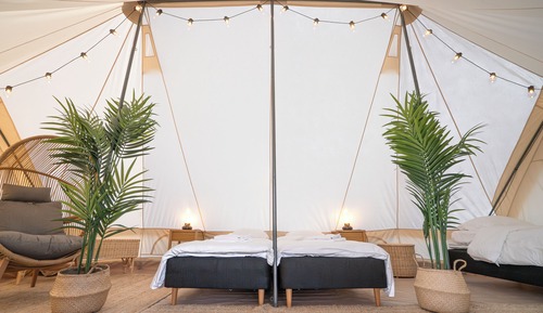 Luxury Tent, Shared Bathroom