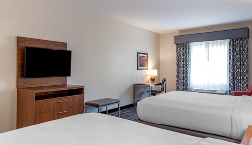 Standard Room, 2 Queen Beds, Non Smoking, Refrigerator & Microwave