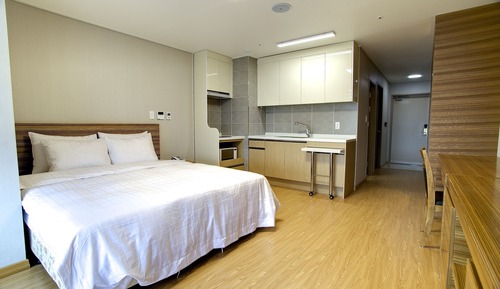 Condo Type(Kitchen) - Superior Double Studio(Half Ocean View)
