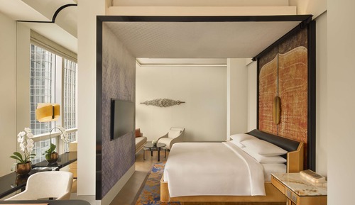 Room, 1 King Bed, Club Lounge Access, City View
