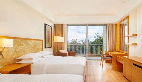 Room, 2 Twin Beds, Balcony, Garden View