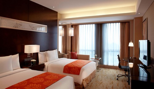 Deluxe Room, 2 Twin Beds, Non Smoking, City View