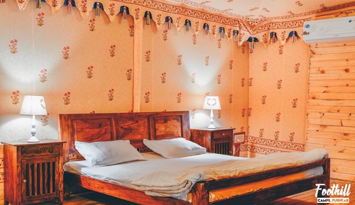 Mountain View Luxury Swiss Tent With Private Sit Out