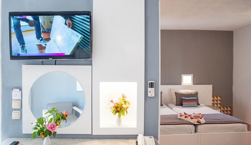 Bungalow single, garden view