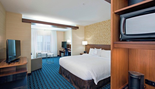 Suite, 1 King Bed with Sofa bed