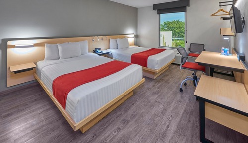 Room, 2 Double Beds, Non Smoking