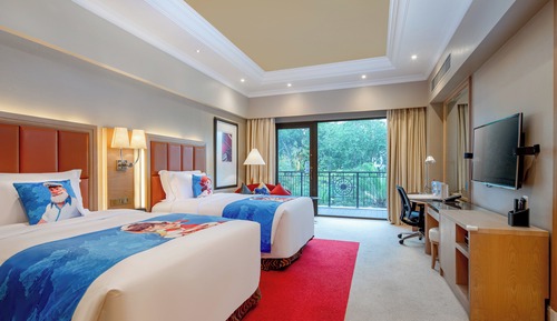 Basic Room, 2 Twin Beds (Joy Kids Navigator AI Theme)