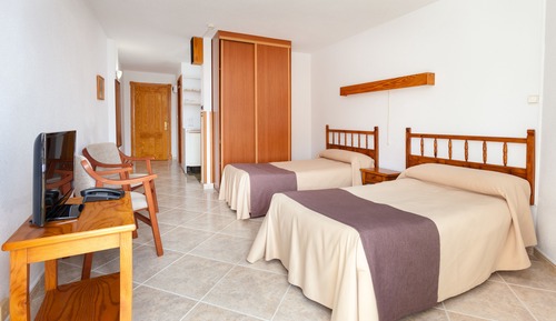 Studio, 2 Twin Beds, Mountain View