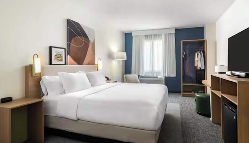 Room, 1 King Bed, Accessible (Mobility & Hearing, Roll-in Shower)