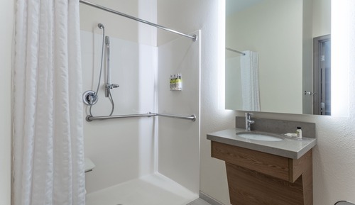 Studio Suite, 1 Queen Bed, Accessible (Mobility, Roll-In Shower)