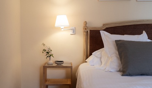 Deluxe Double Room, 1 King Bed, Terrace, Garden View