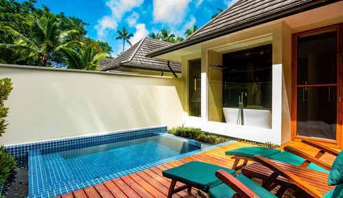 Beachfront Villa with Plunge Pool