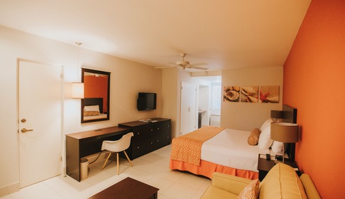 Superior Room, Refrigerator & Microwave
