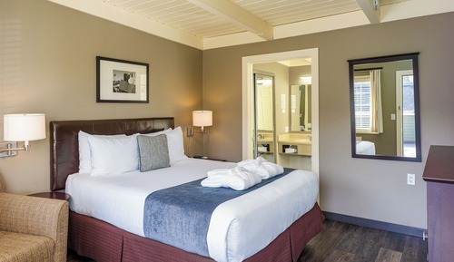 1 Queen Bed with Air Conditioning (No Pets Allowed)