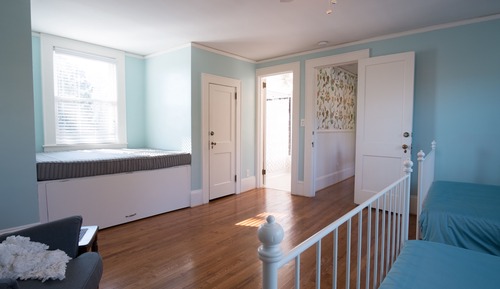 Double Room, 2 Double Beds, Private Bathroom (Camellia)