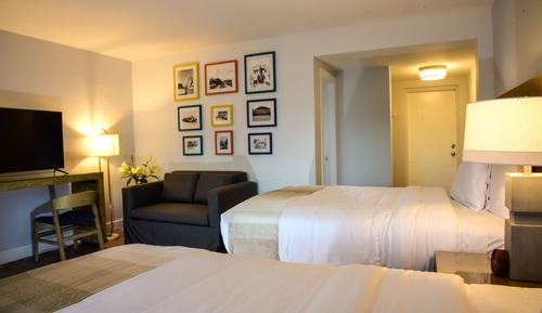 Deluxe Room, 2 Double Beds, Kitchenette