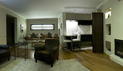  Grand Deluxe Suite with Hot Tub, Fireplace, Terrace & Sea View