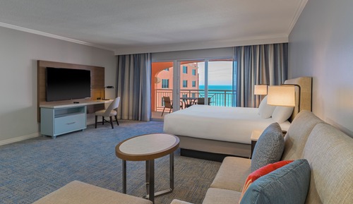 Premier Room, 1 King Bed, Kitchenette, Ocean View