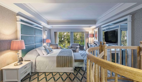 FAMILY DUBLEX SUITE WITH GARDEN VIEW