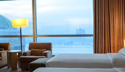Club Room, 2 Twin Beds, View