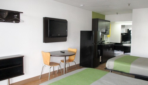 Deluxe Room, 2 Double Beds, Non Smoking, Kitchenette