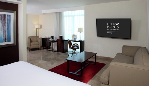 Junior Suite, 1 King Bed with Sofa bed, Balcony, City View (Balcony)
