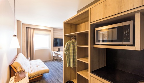 Suite, 1 King Bed with Sofa bed