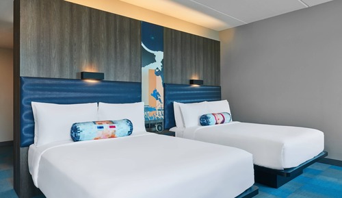 aloft, Suite, Multiple Beds, Courtyard View