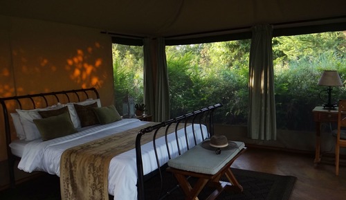 Luxury Tent, 1 Double Bed, Garden View, Garden Area