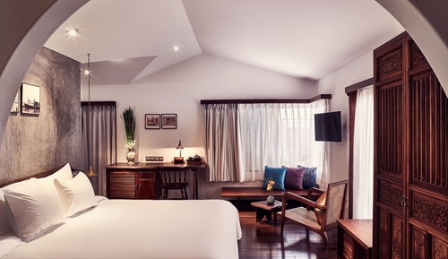 Serene Corner Balcony Double Room