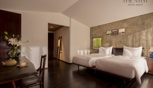 Serene Corner Balcony Twin Room