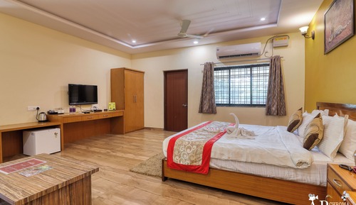 Deluxe Double Room, Balcony, Garden View