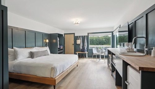 Studio Suite, 1 King Bed, Kitchenette, Lake View