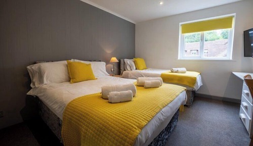 Comfort Triple Room, Courtyard View