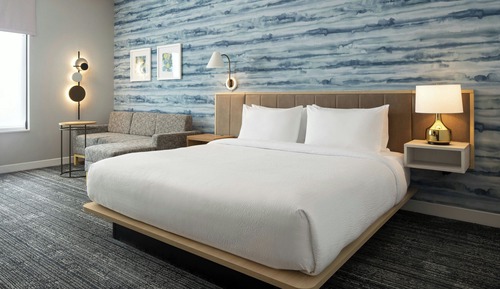 Studio, 1 King Bed with Sofa bed